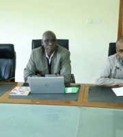 Delegates from the International Livestock Research Institute (ILRI) 